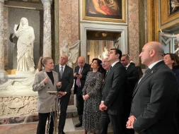 Azərbaycanın incəsənət nümayəndələri “Borghese” Qalereyasında - FOTOLAR