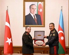 Türkiyəli general Bakıya gəldi