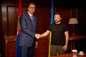 Vuçiç Zelenski ilə danışıqlar apardı 