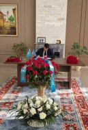 Qazaxıstan rəsmiləri Astanadakı səfirliyimizdə olublar