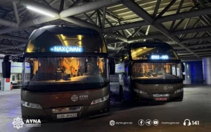 \"BakuBus\" Naxçıvana sərnişin daşıyacaq 