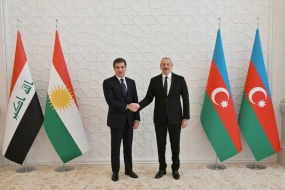 Neçirvan Bərzani Azərbaycan Prezidentinə zəng etdi