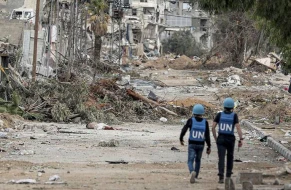 İsrail təhlükəsiz bölgəyə də bomba atdı - Ən azı 100 ölü