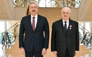 Mixail Qusman İlham Əliyevi təbrik etdi
