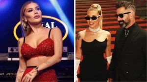 İrem Derici konsertdə sevgilisinə yaxınlaşan qadına xəbərdarlıq etdi - VİDEO