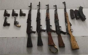 Xankəndidə 7 silah aşkarlandı