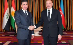 Prezidentlə Bərzaninin görüşü oldu - FOTOLAR