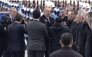 İlham Əliyevin Ankarada rəsmi qarşılanma mərasimi keçirildi - VİDEO