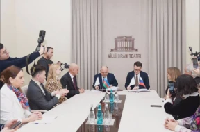 Akademik Milli Dram Teatrı və Aleksandrinski Teatrı arasında Memorandum imzalandı