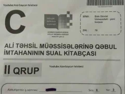 Buraxılış imtahanında sual kitabçaları şagirdlərə veriləcək
