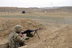 Ehtiyatda olanların atəş hazırlığı yoxlanıldı