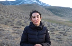 Səbinə Əliyeva Xocalıda 