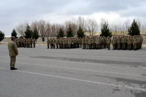 Hərbi vəzifəlilərlə keçirilən təlim toplanışı başa çatdı