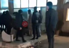 Bakıda \"Prius\" aşdı - VİDEO