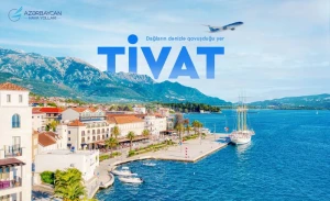 AZAL Tivat şəhərinə bilet satışına start verdi