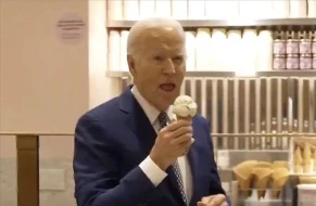 Bayden dondurma yeyərkən Qəzzada atəşkəs tarixini açıqladı