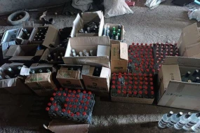 Gəncədə saxta alkoqollu içkilərin satışının qarşısı alındı