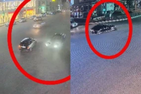 Avtoxuliqanlıq edən “BMW” sürücüsü saxlanıldı - VİDEO