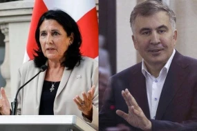 Gürcüstan prezidenti Saakaşvilinin əfvindən DANIŞDI