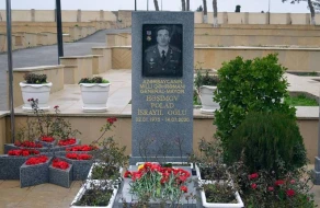 Polad Həşimovun xatirəsi məzarı başında YAD EDİLDİ