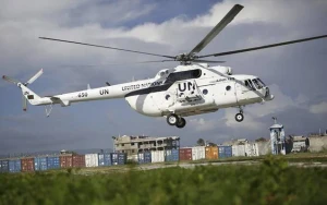BMT-nin helikopteri qaçırıldı - 8 girov var