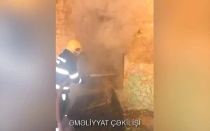 Bakıda YANĞIN