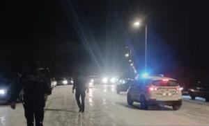 Şamaxı-İsmayıllı yoluna əlavə polis heyəti cəlb olundu - FOTO