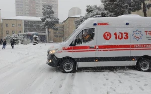 Qarlı hava şəraiti ilə bağlı xəstəxanaya müraciət edənlərin sayı açıqlandı