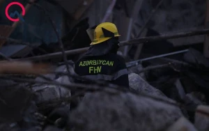 Sex müdiri ilə bir qadın dağıntılar altında qalıb 