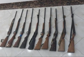 Qanunsuz saxlanılan silahlar polisə təhvil verildi