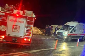 Türkiyədə dəhşətli avtobus qəzası: 9 nəfər öldü - VİDEO