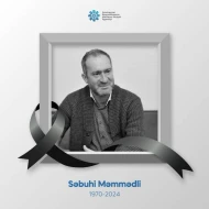 MEDİA Səbuhi Məmmədlinin vəfatı ilə bağlı başsağlığı verdi