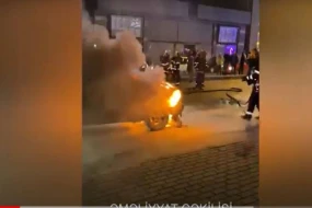Bakıda “AzSamand” yandı