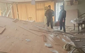 Bakıda mərasim evində tavan çökdü:Yaralılar var - YENİLƏNDİ (VİDEO)