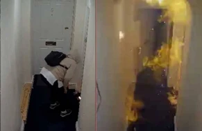 Keçmiş sevgilisinin qapısını butan qazı ilə partladan qadının cəzası bəlli oldu - VİDEO