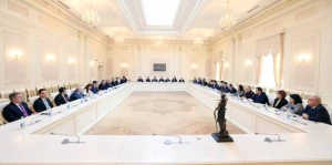 Ali Məhkəmədə hüquq fakültələrinin professor-müəllim heyəti ilə görüş keçirilib - FOTOLAR