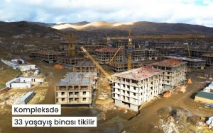 Cəbrayılda 33 yaşayış binası inşa edilir  - VİDEO