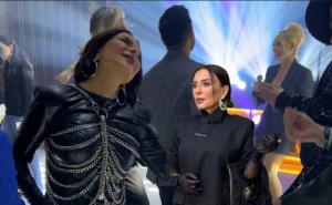 Tünzalə ​​​​​​​küsülü olduğu Nuranın mahnısına rəqs etdi - VİDEO