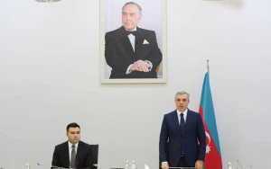 Samir Nuriyev yeni sədri kollektivə təqdim etdi - FOTO