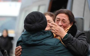 Laçında belə sevindilər... - FOTOLAR