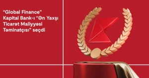 “Global Finance” Kapital Bank-ı mükafatlandırdı