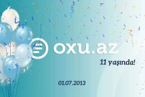 Oxu.az xəbər saytı 11 yaşını qeyd edir