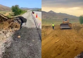 Bakı-Şamaxı-Yevlax avtomobil yolunda sürüşmə - VİDEO