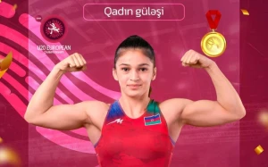 Azərbaycanın qadın güləşçisi Avropa çempionatının qalibi oldu