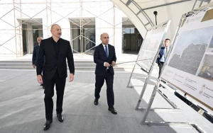 Prezident Qarabağ Universitetinə getdi - FOTO