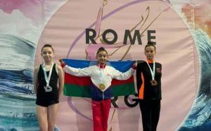 Gimnastlarımız İtaliyada keçirilən beynəlxalq turnirdə qızıl medallar qazandılar