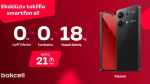 “Bakcell”dən eksklüziv təkliflə smartfon al