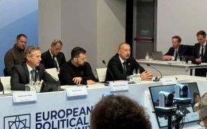 Prezident İlham Əliyev “Enerji və bağlantı” mövzusunda dəyirmi masada çıxış edib - YENİLƏNİB