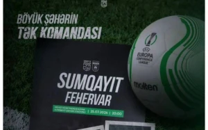 \"Sumqayıt\"ın \"Fehervar\"la oyunlarını yayımlayacaq kanal dəyişdi