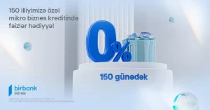 Birbank Biznes-dən Mikro Biznes krediti əldə etmək istəyən fərdi sahibkara özəl kampaniya